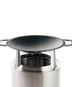 15" Fire Pit Cast Iron Wok Top + Hub - View 1