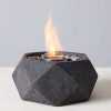 Geo Tabletop Fire Bowl - View 1