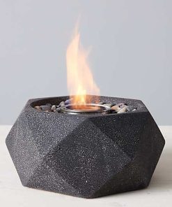 Geo Tabletop Fire Bowl - View 1