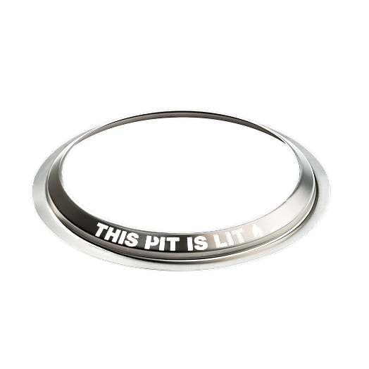 Limited-Edition Fire Pit Flame Ring - View 1
