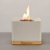 Cube Tabletop Fire Bowl - View 1